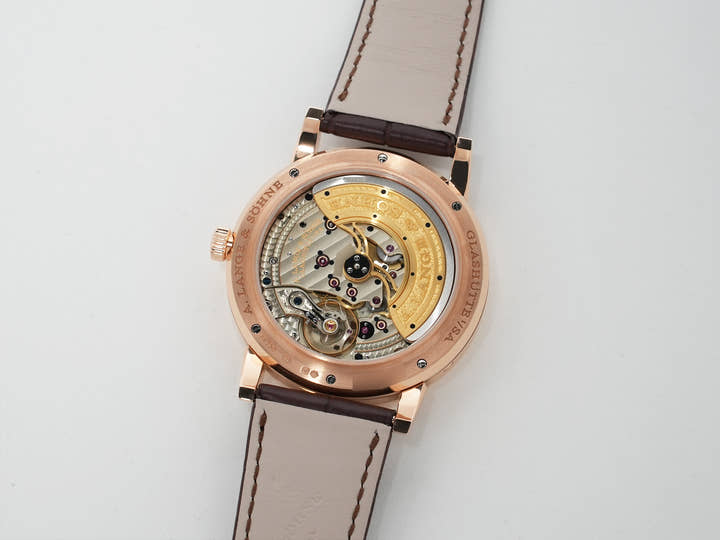 A.ランゲ＆ゾーネ ランゲ1 パーペチュアルカレンダー Ref.345.033E ピンクゴールド グレー文字盤 極美品 dnpy45sr