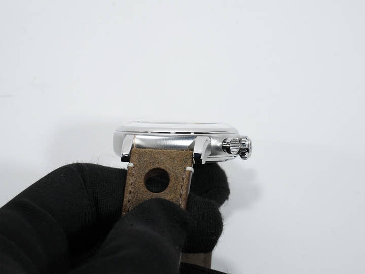 ショパール ミッレ ミリア クラシック クロノグラフ トリビュート トゥ サー・スターリング・モス Ref.168619-3012 ステンレススチール シルバー文字盤 極美品 t4usb4zp