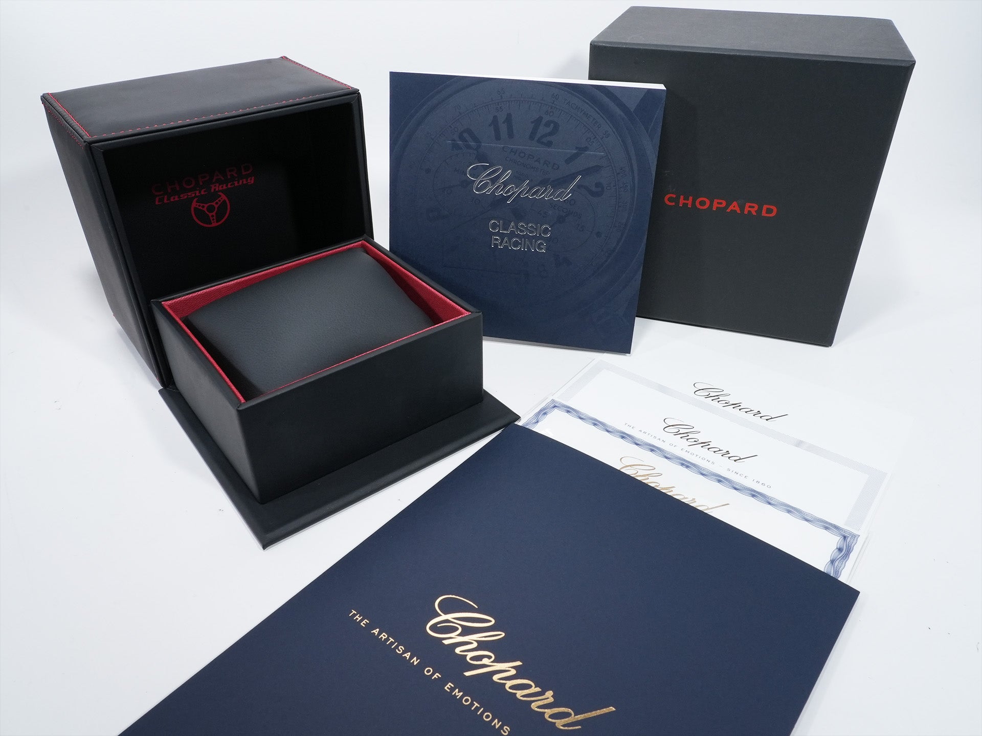 ショパール ミッレ ミリア クラシック クロノグラフ トリビュート トゥ サー・スターリング・モス Ref.168619-3012 ステンレススチール シルバー文字盤 極美品 t4usb4zp