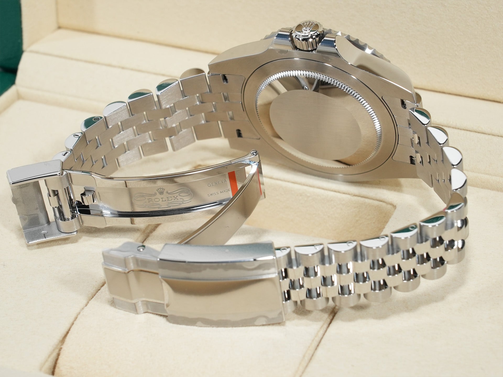 ロレックス GMTマスターII Ref.126710BLNR ステンレススチール ブラック文字盤 ジュビリーブレスレット 未使用 4vpyxhid