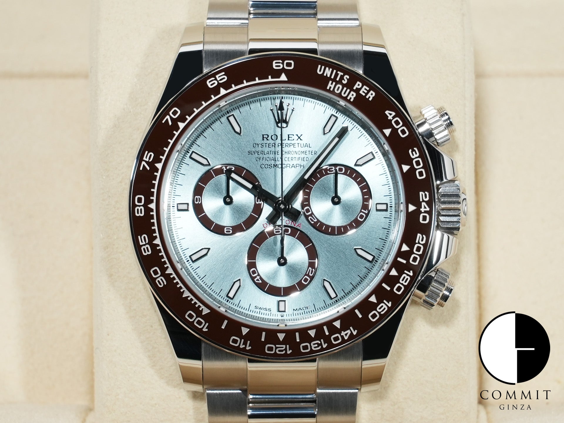 ロレックス デイトナ Ref.126506 プラチナ アイスブルー文字盤 未使用 snyyxafr