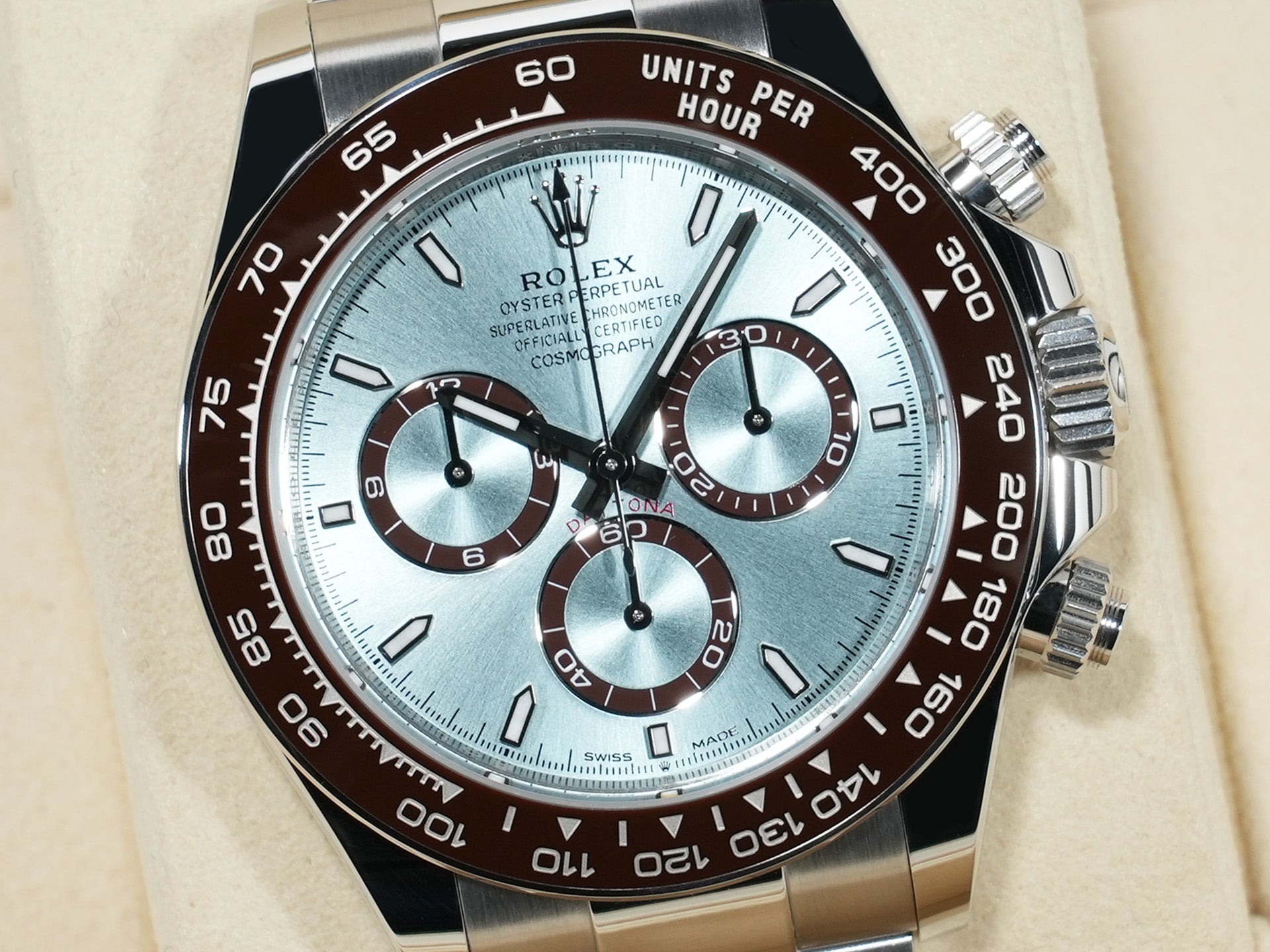 ロレックス デイトナ Ref.126506 プラチナ アイスブルー文字盤 未使用 snyyxafr