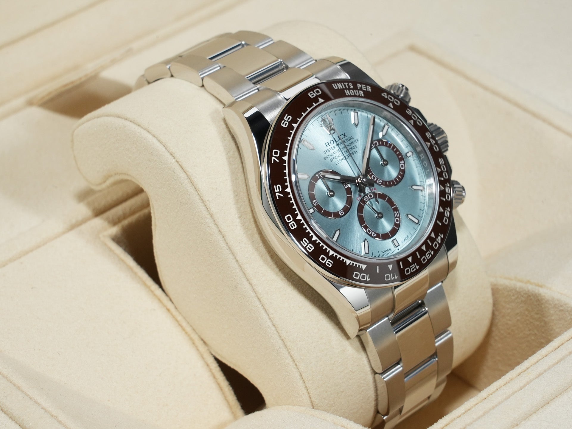 ロレックス デイトナ Ref.126506 プラチナ アイスブルー文字盤 未使用 snyyxafr