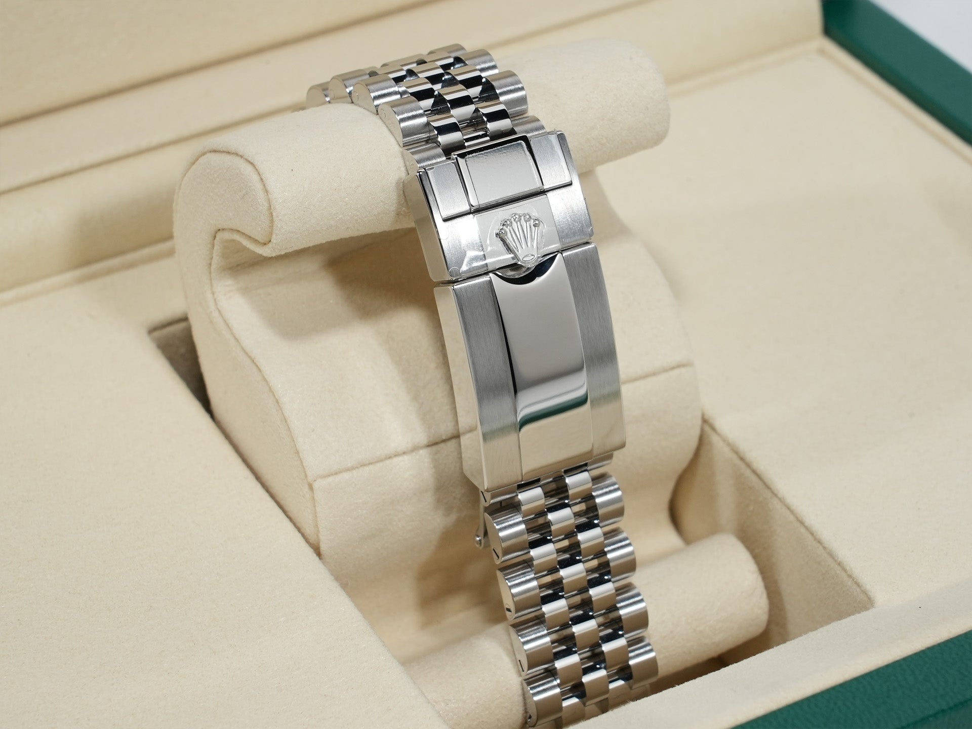 ロレックス GMTマスターII Ref.126710GRNR ステンレススチール ブラック文字盤 ジュビリーブレスレット 未使用 36ayjnfc