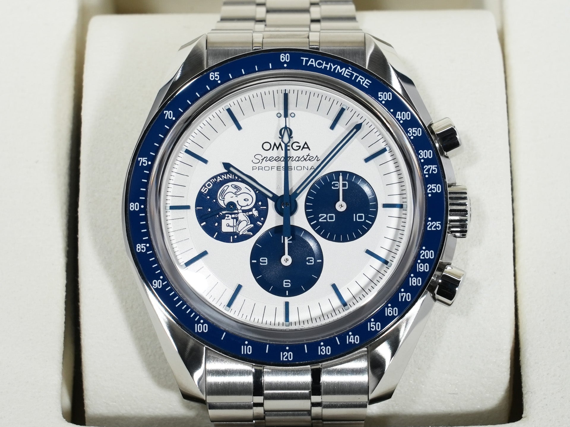 オメガ スピードマスター 記念モデル コーアクシャル マスター クロノメーター クロノグラフ 42MM Ref.310.32.42.50.02.001 ステンレススチール シルバー文字盤 美品 y3e5ri9v