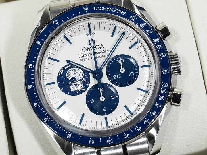 オメガ スピードマスター 記念モデル コーアクシャル マスター クロノメーター クロノグラフ 42MM Ref.310.32.42.50.02.001 ステンレススチール シルバー文字盤 美品 y3e5ri9v