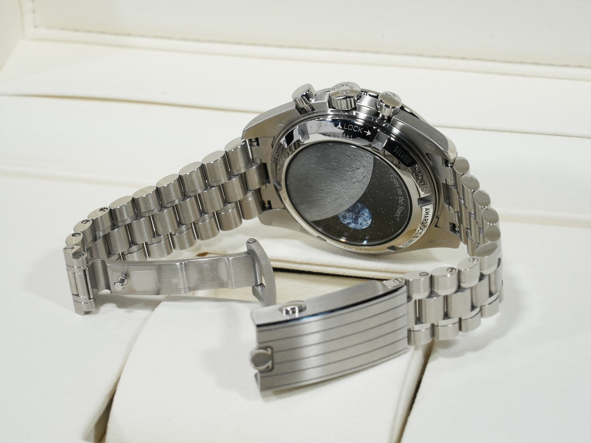 オメガ スピードマスター 記念モデル コーアクシャル マスター クロノメーター クロノグラフ 42MM Ref.310.32.42.50.02.001 ステンレススチール シルバー文字盤 美品 y3e5ri9v