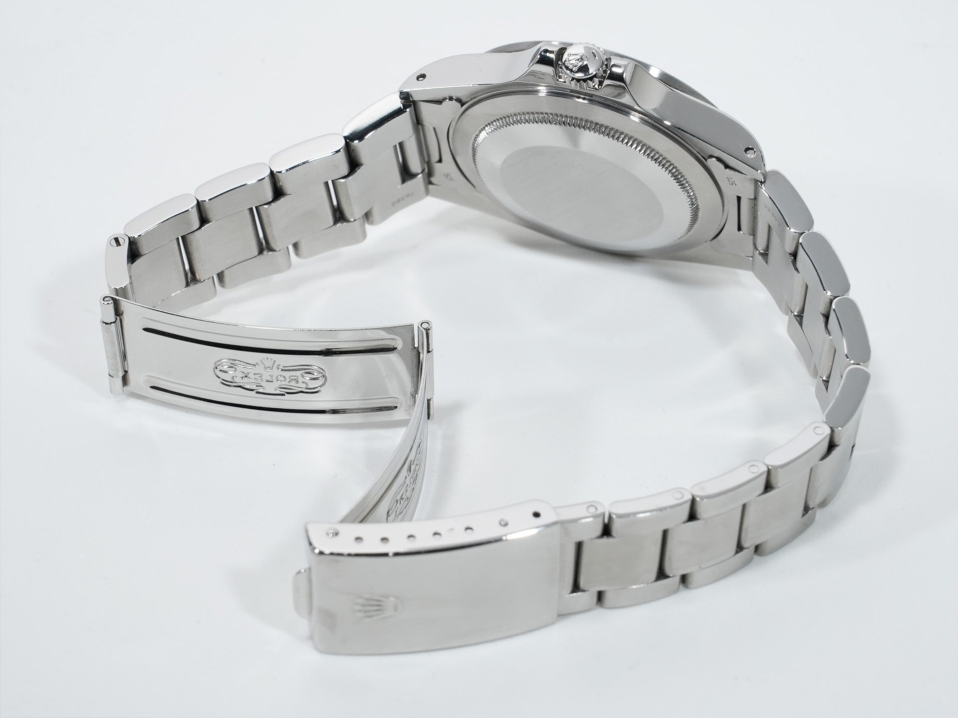 ロレックス エクスプローラーII Ref.16550 ステンレススチール アイボリー文字盤 オイスターブレスレット 中古 8br2kbvp