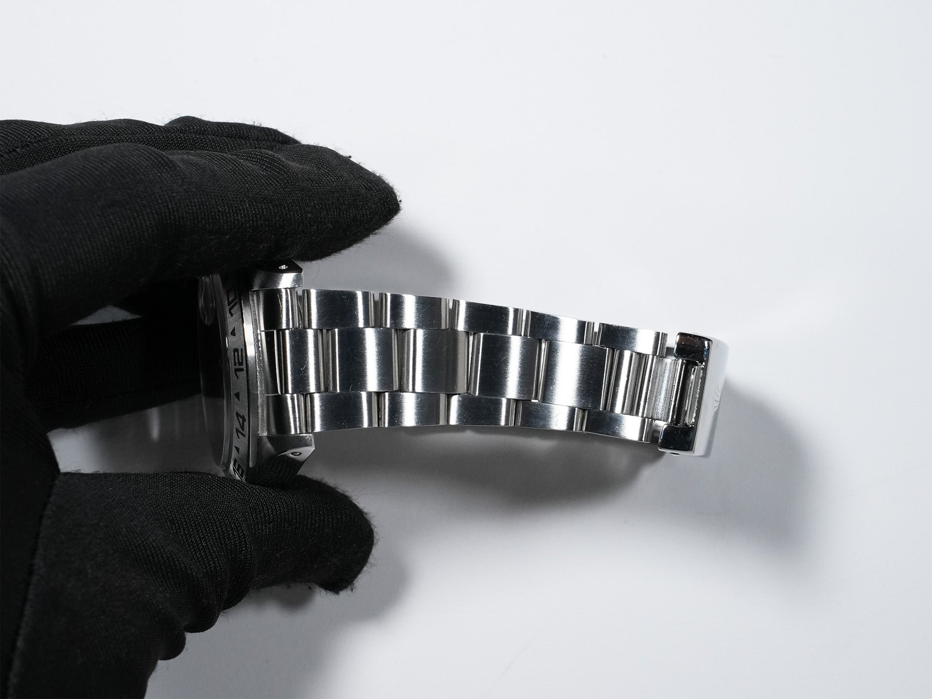 ロレックス エクスプローラーII Ref.16550 ステンレススチール アイボリー文字盤 オイスターブレスレット 中古 8br2kbvp