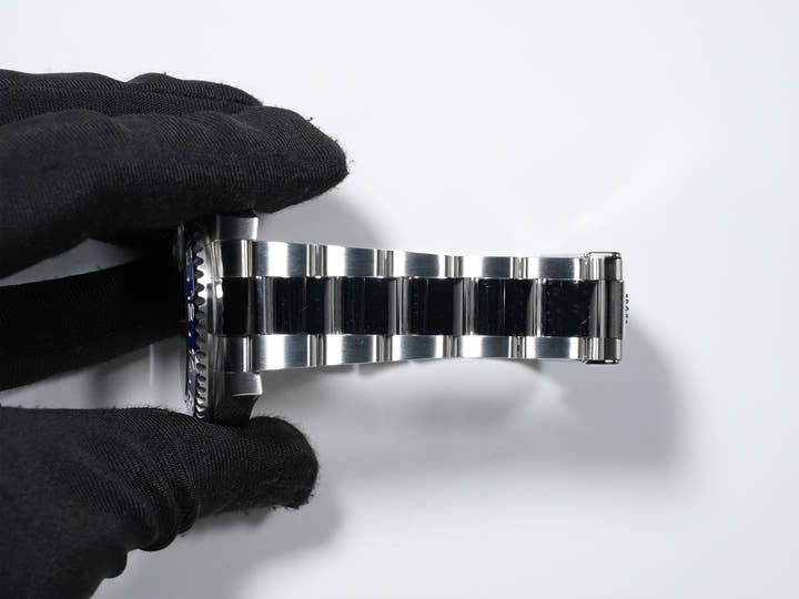 ロレックス GMTマスターII Ref.116710BLNR ステンレススチール ブラック文字盤 オイスターブレスレット 美中古 5r6p8cqh