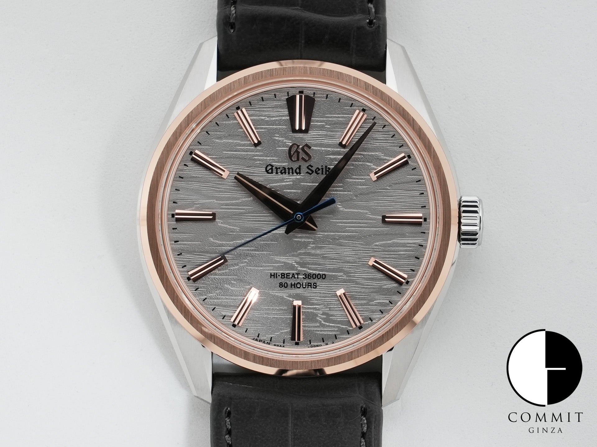 グランドセイコー エボリューション9 Ref.SLGW008 ステンレススチールx18Kローズゴールド シルバー文字盤 未使用 uhbaqand