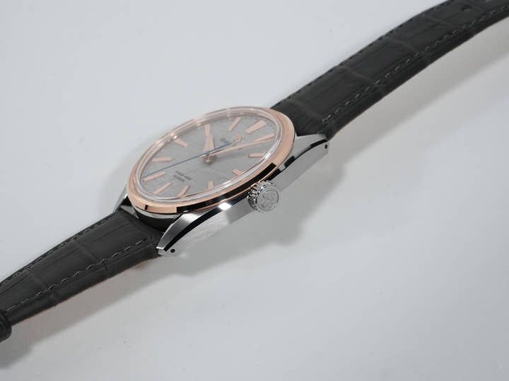 グランドセイコー エボリューション9 Ref.SLGW008 ステンレススチールx18Kローズゴールド シルバー文字盤 未使用 uhbaqand