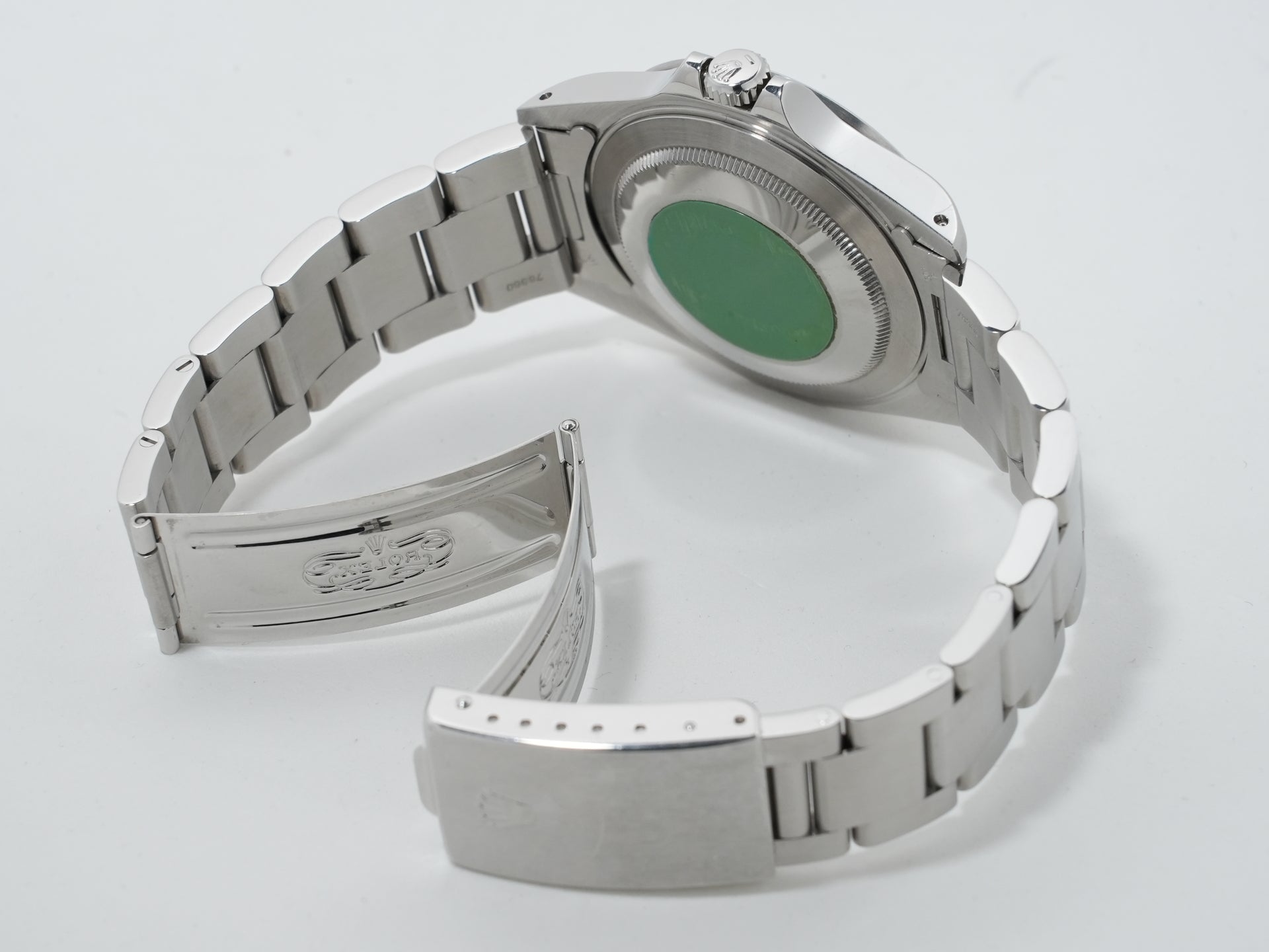 ロレックス エクスプローラーII Ref.16570 ステンレススチール ホワイト文字盤 オイスターブレスレット 中古 8coo564s