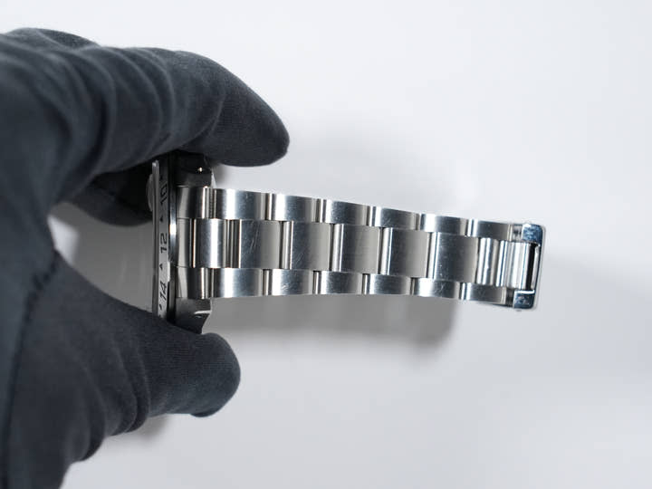 ロレックス エクスプローラーII Ref.16570 ステンレススチール ホワイト文字盤 オイスターブレスレット 中古 8coo564s