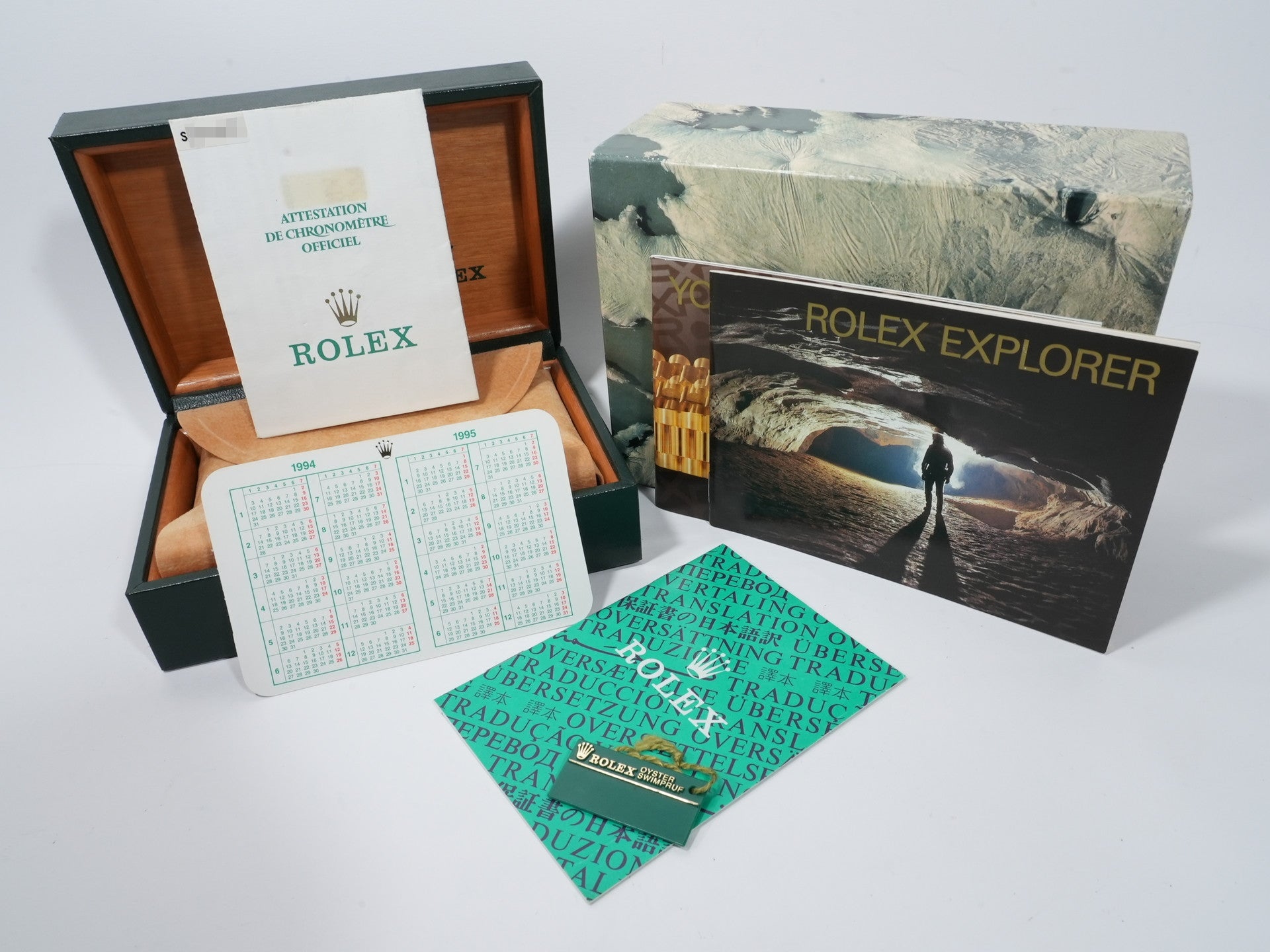 ロレックス エクスプローラーII Ref.16570 ステンレススチール ホワイト文字盤 オイスターブレスレット 中古 8coo564s