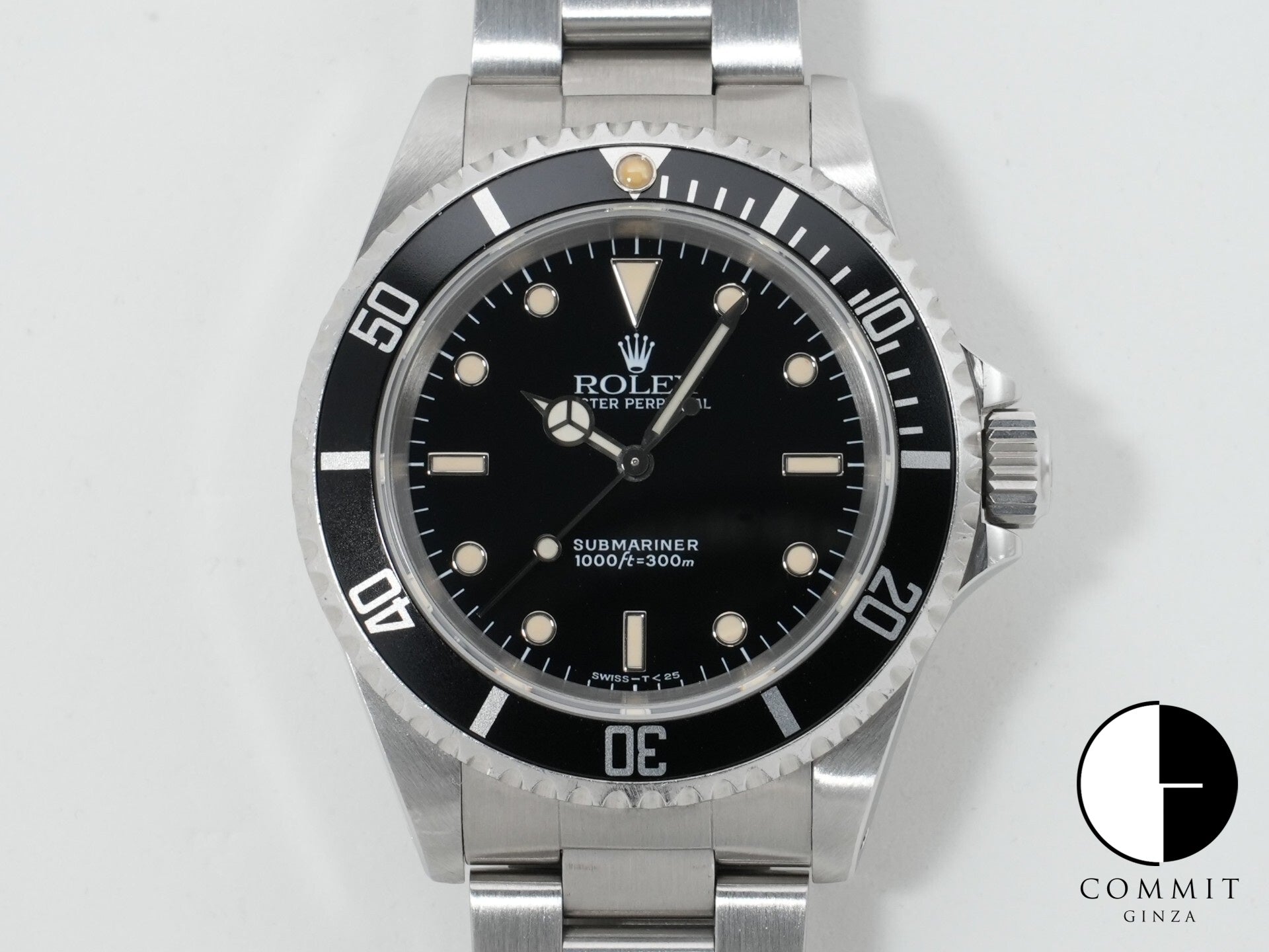 Rolex Submariner No Date Ref. 14060 Stainless Steel Black Dial Pre-owned 2y37bjr2