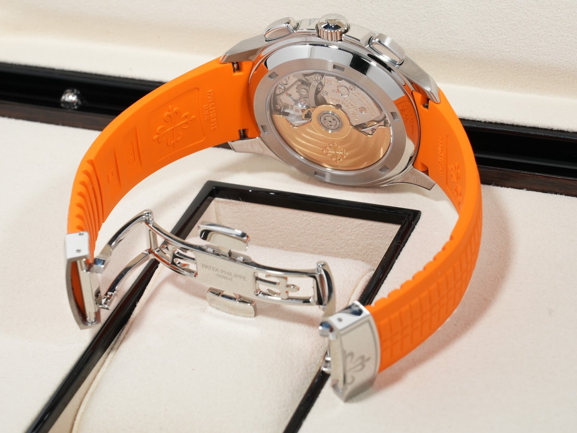 パテックフィリップ アクアノート クロノグラフ Ref.5968A-001 ステンレススチール ブラック文字盤 美中古 t9ebqwuk