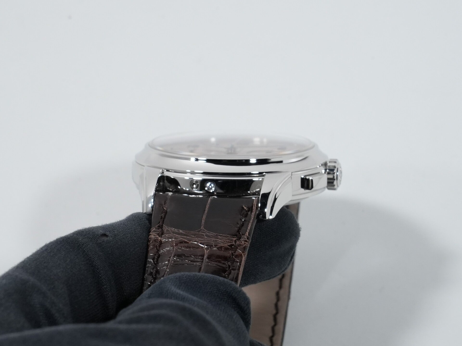 パテックフィリップ パーペチュアルカレンダー クロノグラフ Ref.5270P-001 プラチナ ゴールデンオパーリン文字盤 美中古 69igzf4f