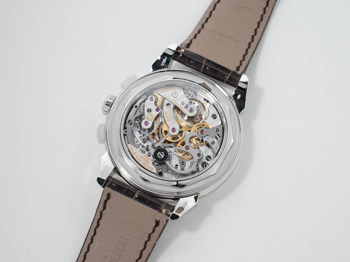 パテックフィリップ パーペチュアルカレンダー クロノグラフ Ref.5270P-001 プラチナ ゴールデンオパーリン文字盤 美中古 69igzf4f