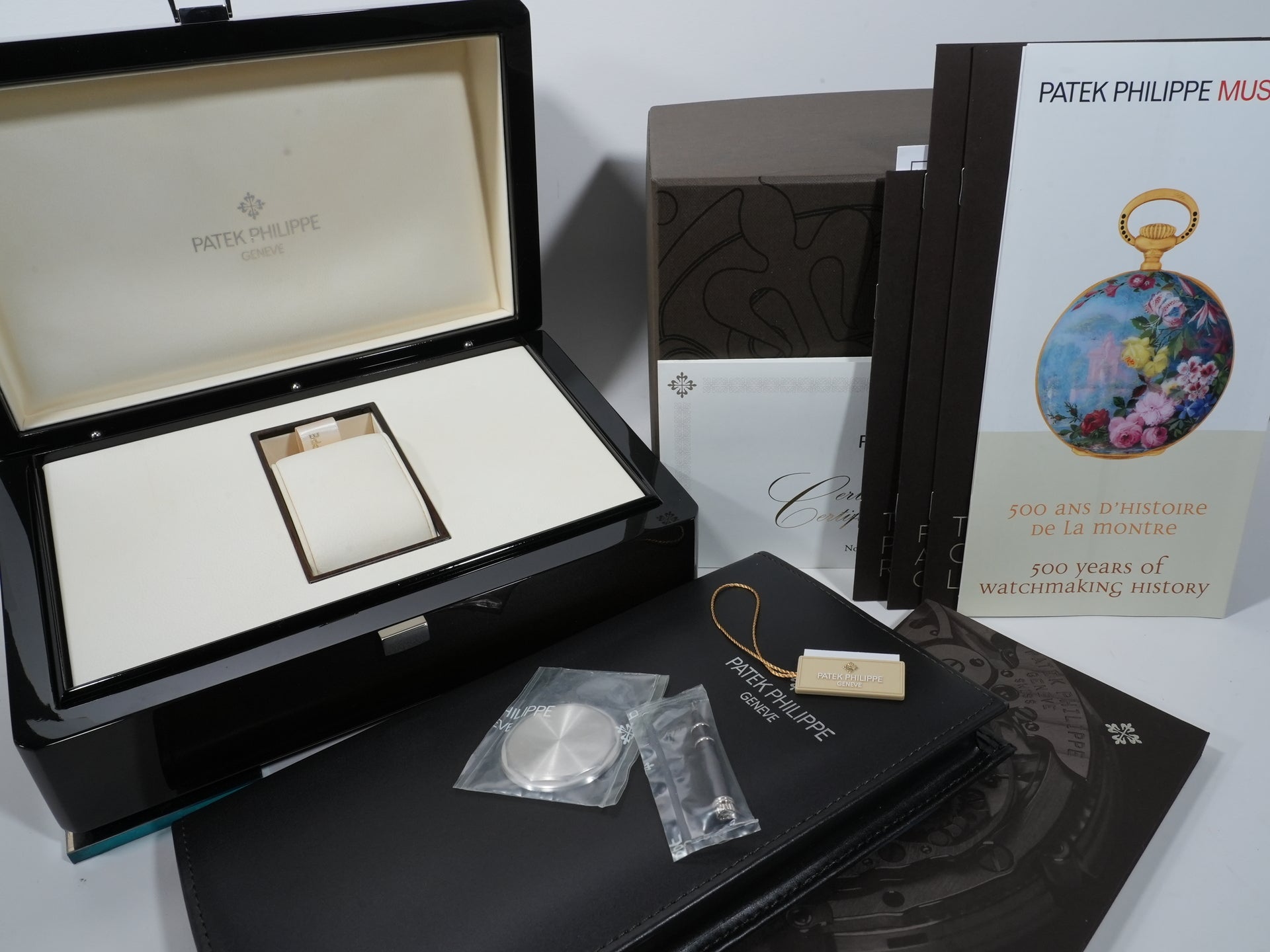 パテックフィリップ パーペチュアルカレンダー クロノグラフ Ref.5270P-001 プラチナ ゴールデンオパーリン文字盤 美中古 69igzf4f