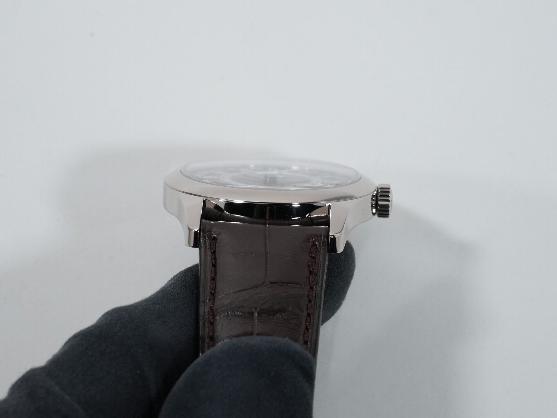 パテックフィリップ カラトラバ Ref.6000G-010 ホワイトゴールド グレー文字盤 美品 rupea9cf