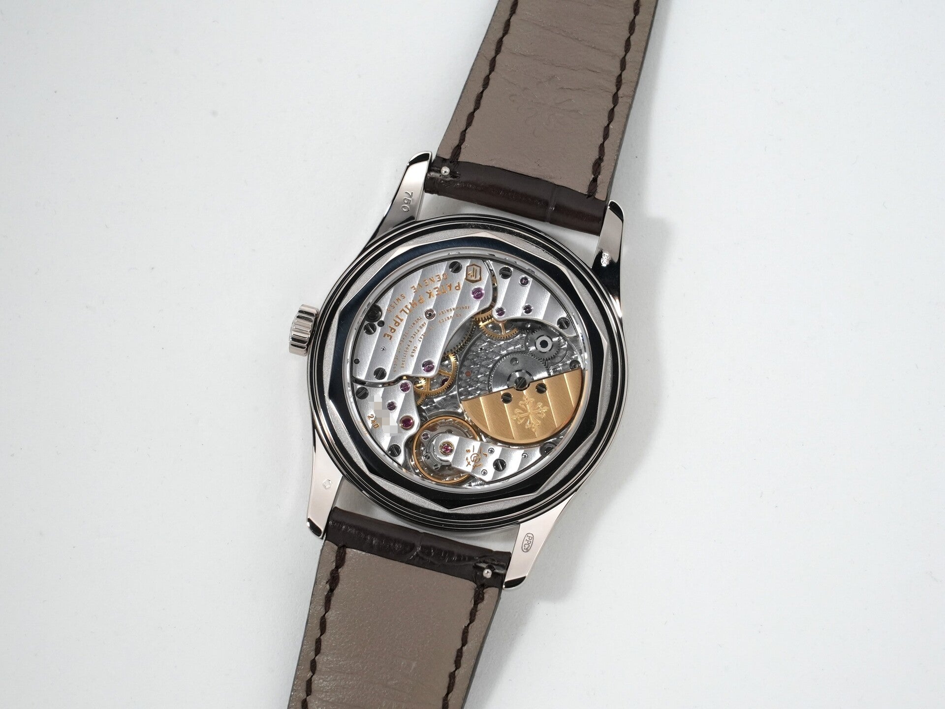 パテックフィリップ カラトラバ Ref.6000G-010 ホワイトゴールド グレー文字盤 美品 rupea9cf