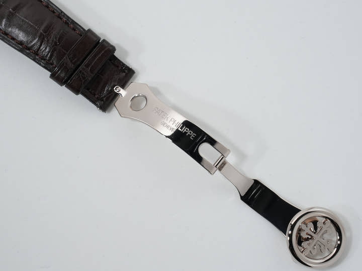 パテックフィリップ カラトラバ Ref.6000G-010 ホワイトゴールド グレー文字盤 美品 rupea9cf