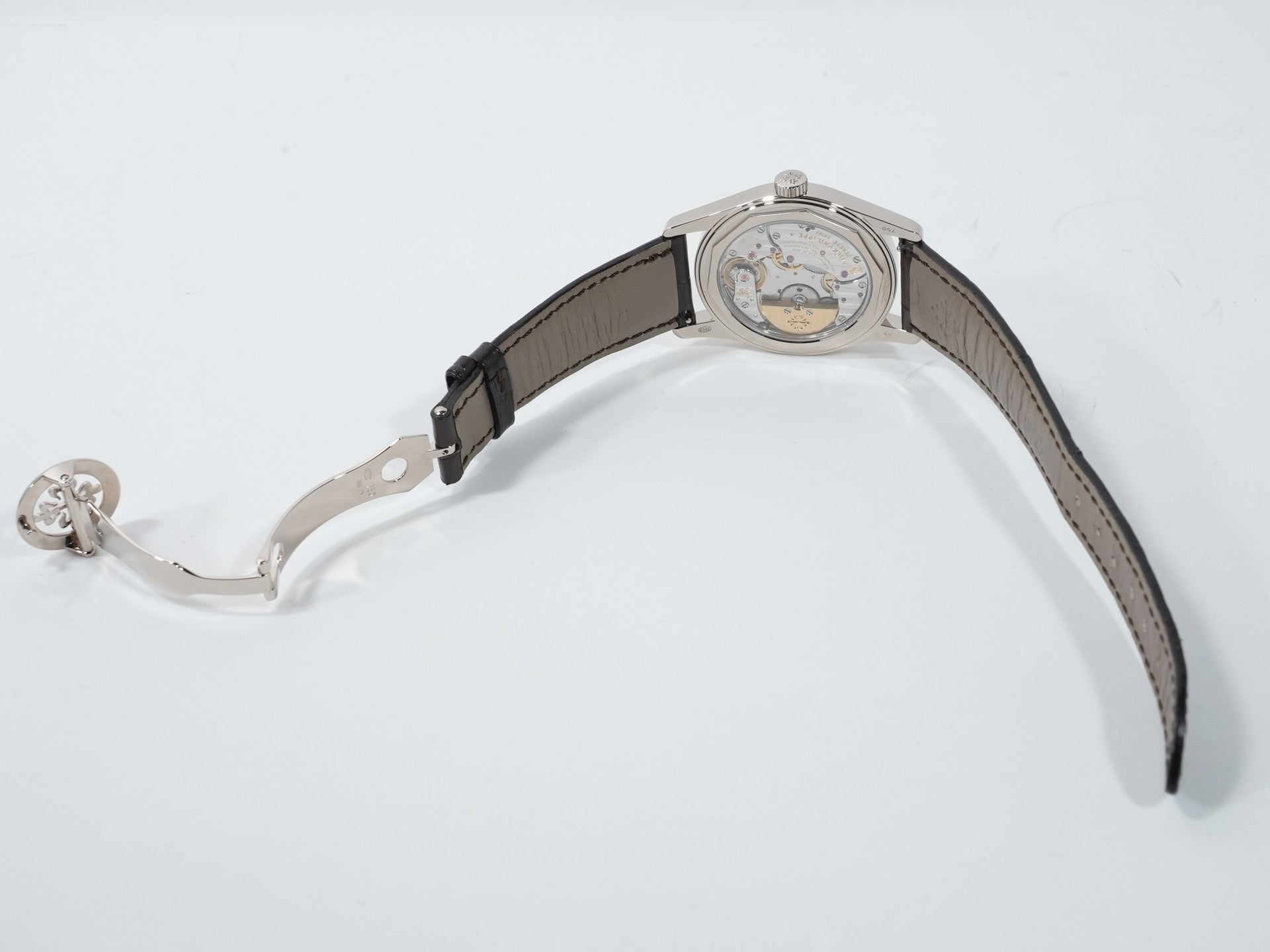 パテックフィリップ カラトラバ Ref.6000G-010 ホワイトゴールド グレー文字盤 美品 rupea9cf