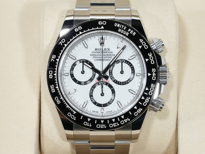 ロレックス デイトナ Ref.126500LN ステンレススチール ホワイト文字盤 未使用 y9p9st54