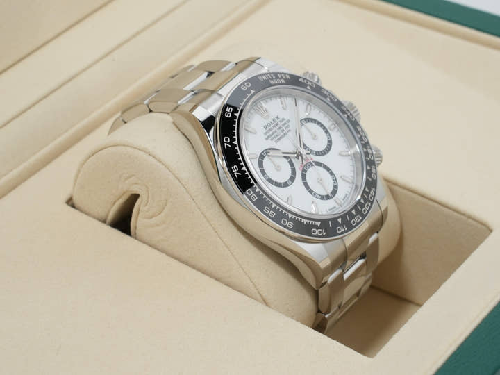 ロレックス デイトナ Ref.126500LN ステンレススチール ホワイト文字盤 未使用 y9p9st54