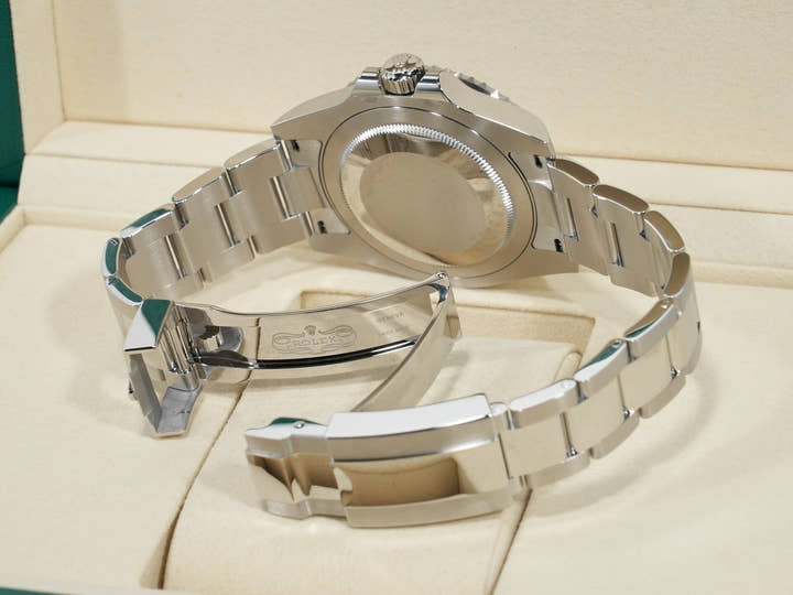 ロレックス GMTマスターII Ref.126710BLNR ステンレススチール ブラック文字盤 オイスターブレスレット 未使用 vha9tg7f