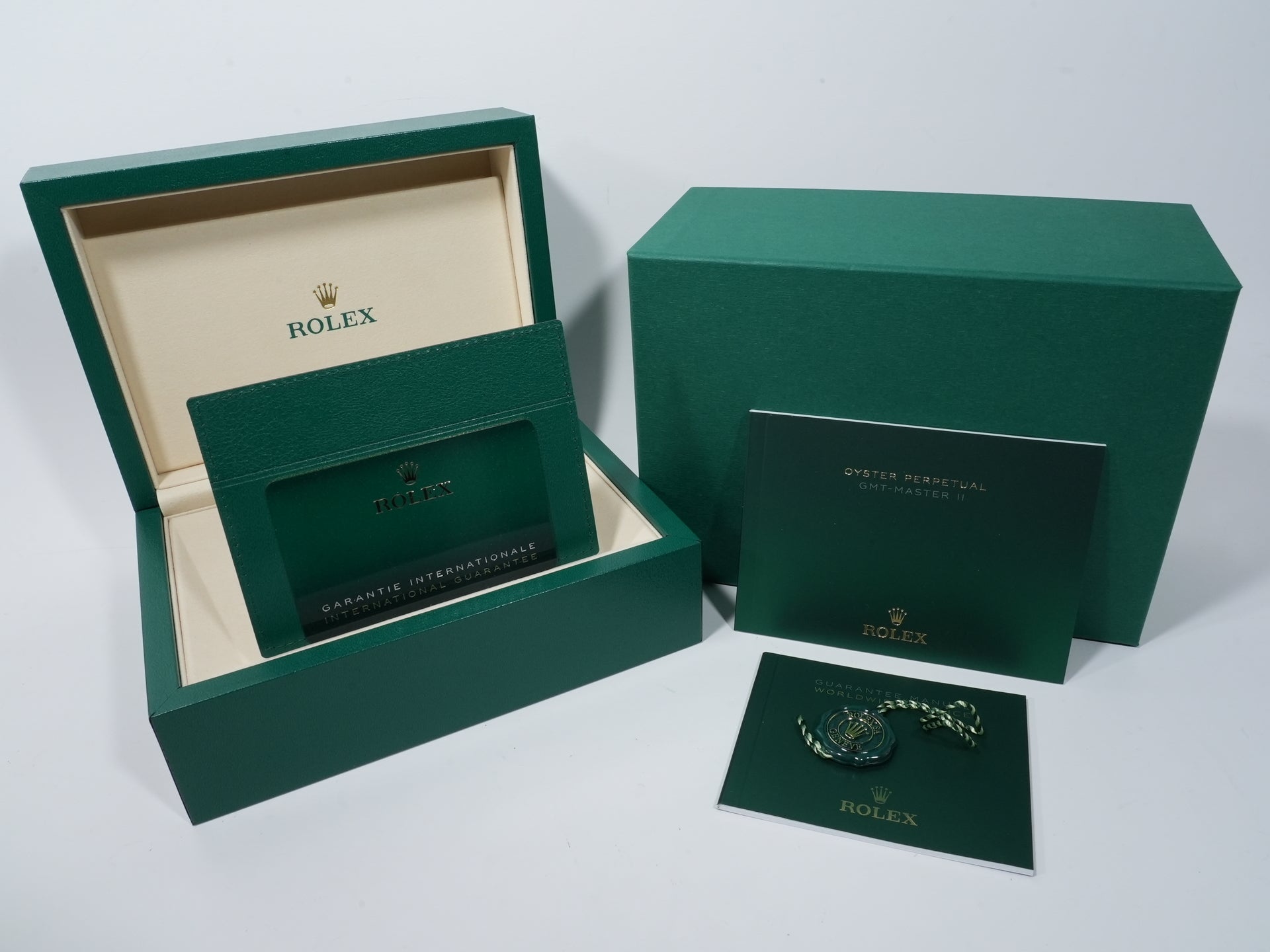 ロレックス GMTマスターII Ref.126710GRNR ステンレススチール ブラック文字盤 ジュビリーブレスレット 未使用 ffhnbu96