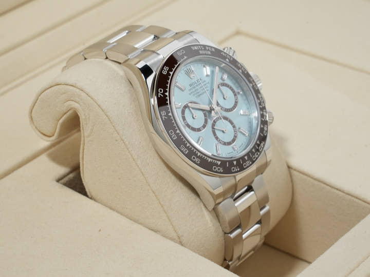 ロレックス デイトナ Ref.126506A プラチナ アイスブルーx11Pダイヤ文字盤 未使用 8cyzckch