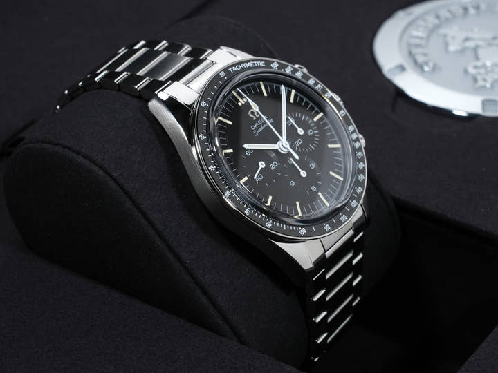 オメガ スピードマスター キャリバー321 クロノグラフ 39.7MM Ref.311.30.40.30.01.001 ステンレススチール ブラック文字盤 未使用 uyhwk82w