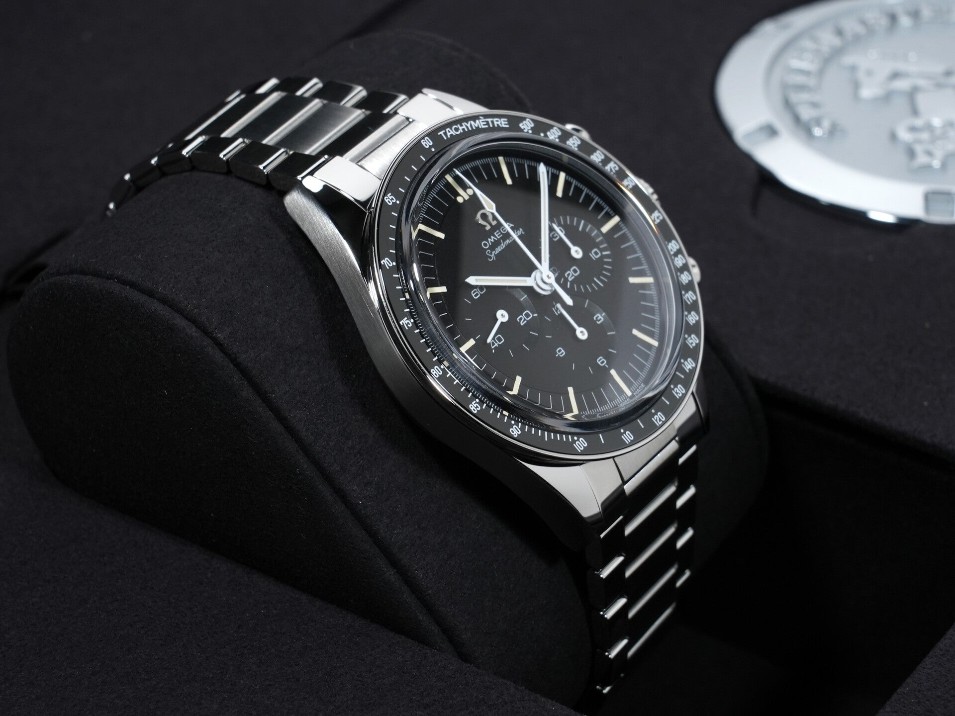 オメガ スピードマスター キャリバー321 クロノグラフ 39.7MM Ref.311.30.40.30.01.001 ステンレススチール ブラック文字盤 未使用 uyhwk82w