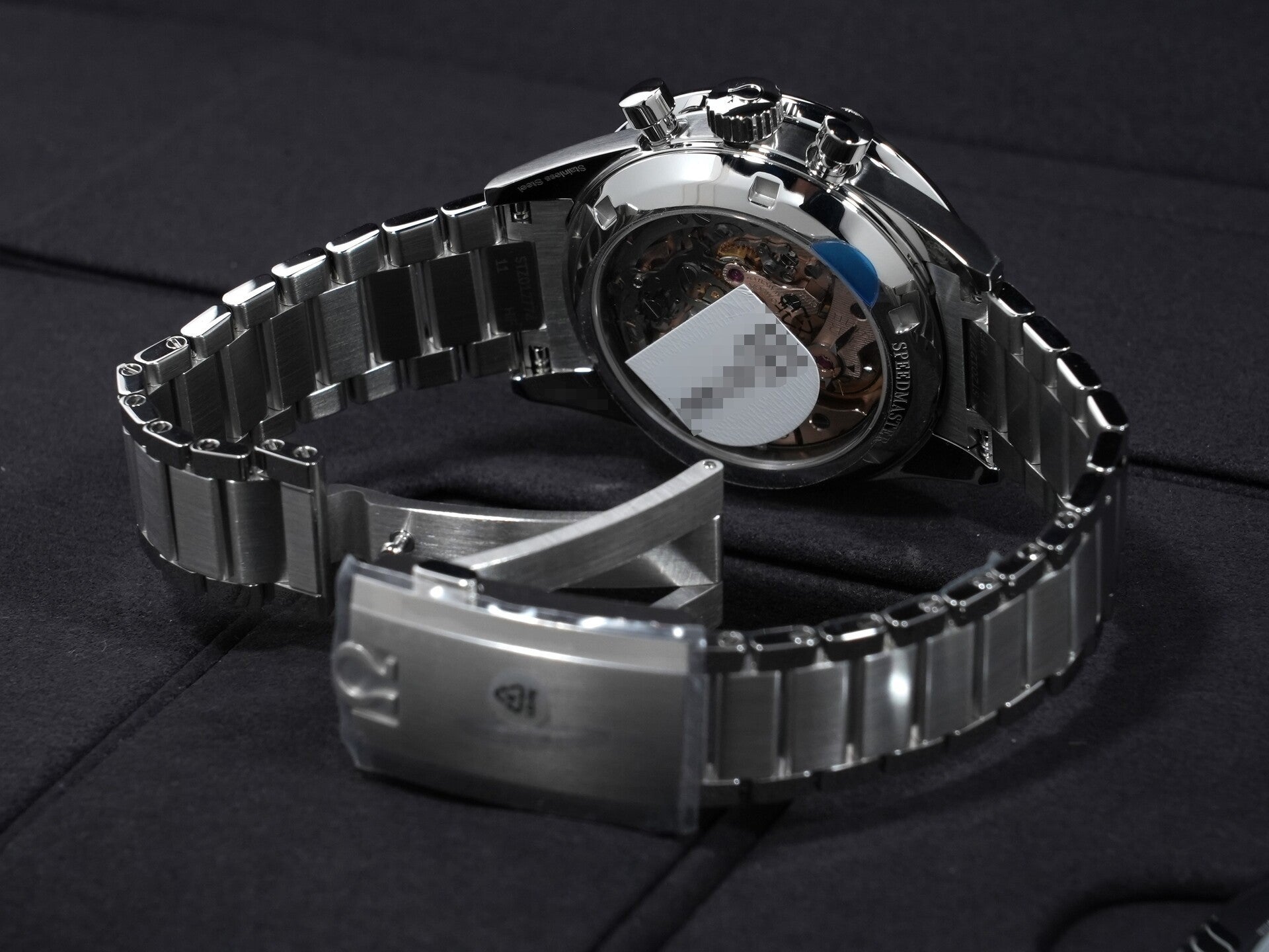 オメガ スピードマスター キャリバー321 クロノグラフ 39.7MM Ref.311.30.40.30.01.001 ステンレススチール ブラック文字盤 未使用 uyhwk82w