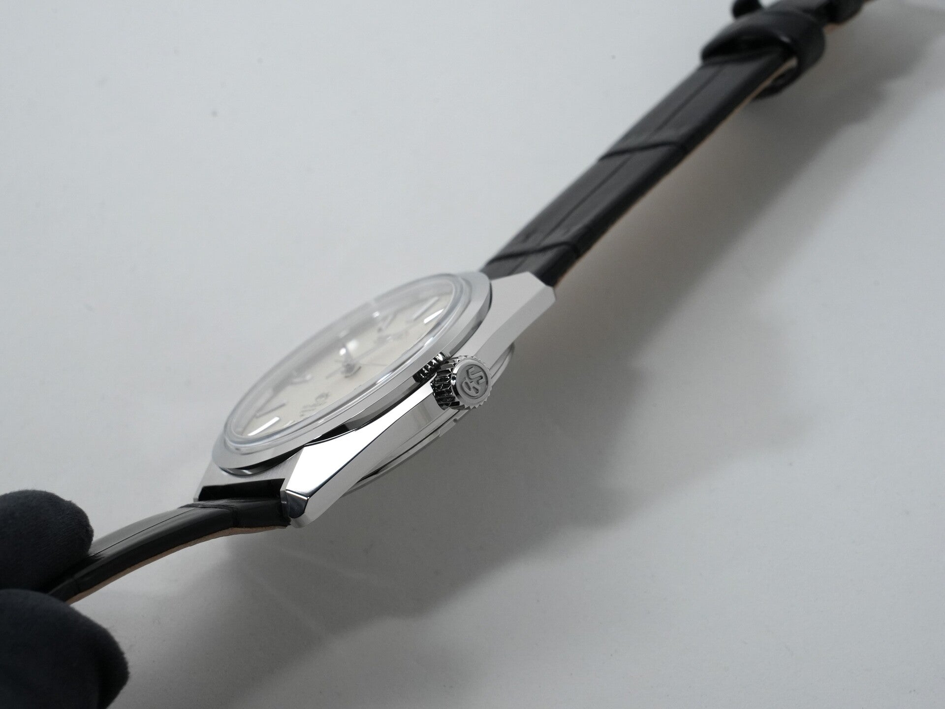 Grand Seiko Heritage Collection 45GS Reissue Limited Edition Model Ref. SLGW005 Stainless Steel Silver Dial Unused szrp5u82