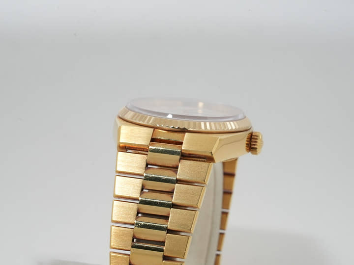 ロレックス デイデイト36 Ref.19018 イエローゴールド アイボリーコンピューターアラビア文字盤 中古 ttvajboq