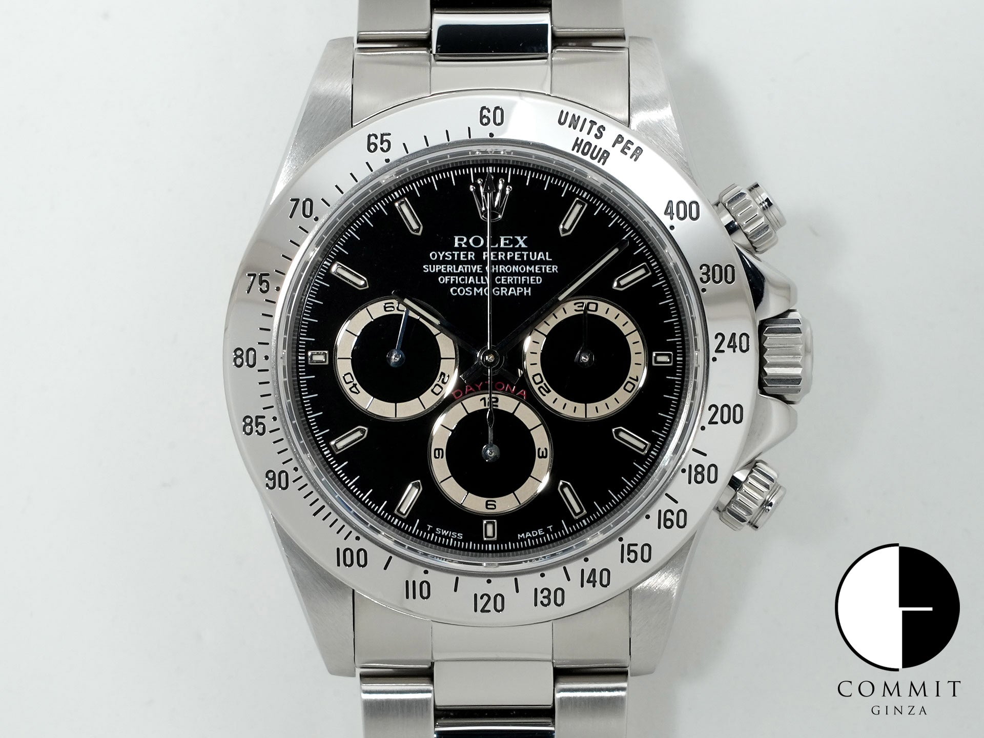 ロレックス デイトナ エルプリメロ Ref.16520 ステンレススチール ブラック文字盤 中古 ssim94o7