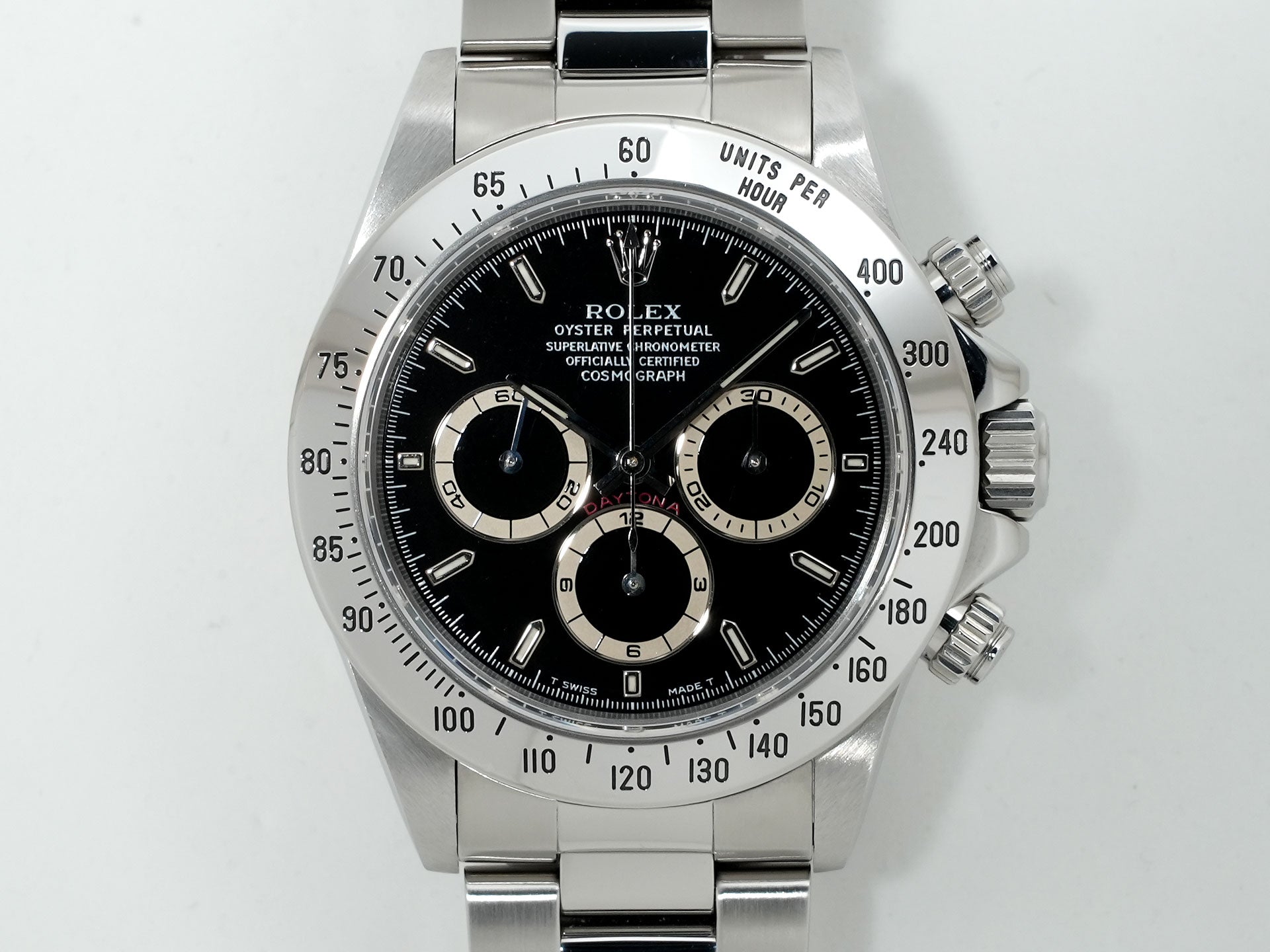 ロレックス デイトナ エルプリメロ Ref.16520 ステンレススチール ブラック文字盤 中古 ssim94o7