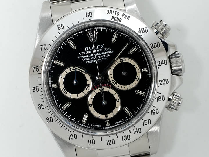 ロレックス デイトナ エルプリメロ Ref.16520 ステンレススチール ブラック文字盤 中古 ssim94o7