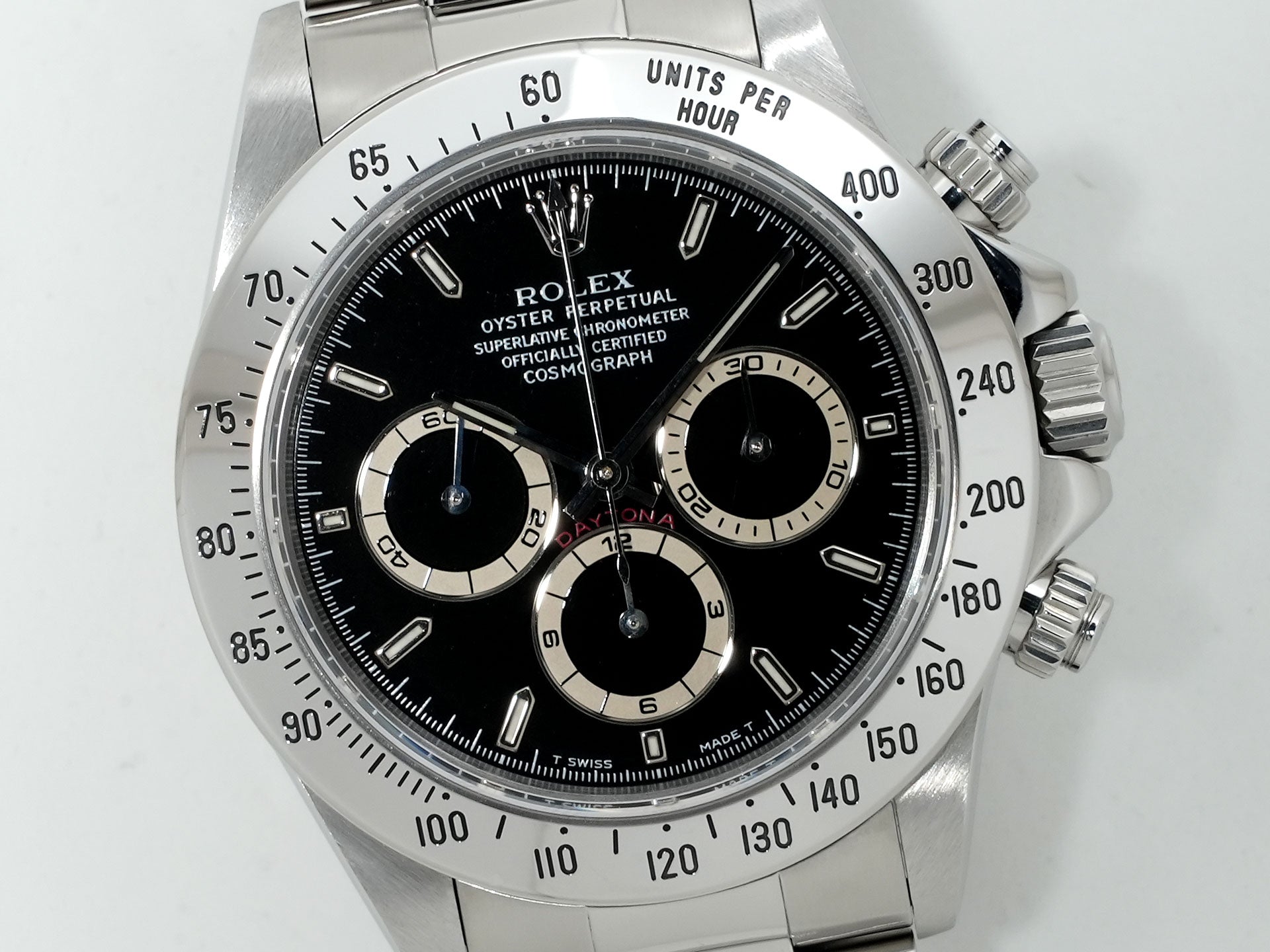 ロレックス デイトナ エルプリメロ Ref.16520 ステンレススチール ブラック文字盤 中古 ssim94o7