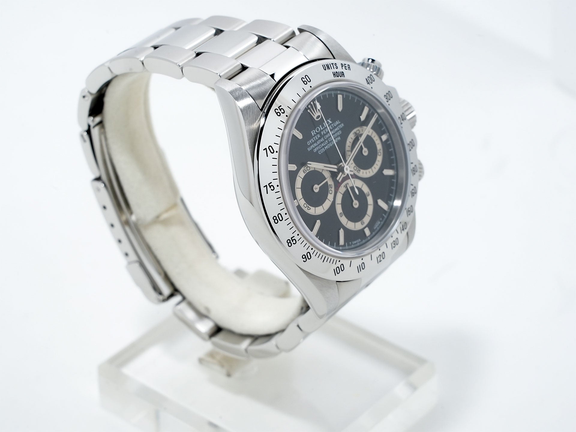 ロレックス デイトナ エルプリメロ Ref.16520 ステンレススチール ブラック文字盤 中古 ssim94o7