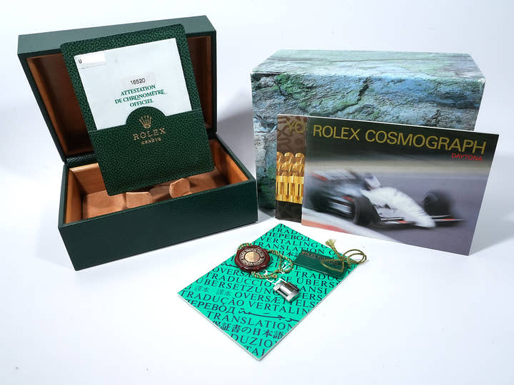 ロレックス デイトナ エルプリメロ Ref.16520 ステンレススチール ブラック文字盤 中古 ssim94o7