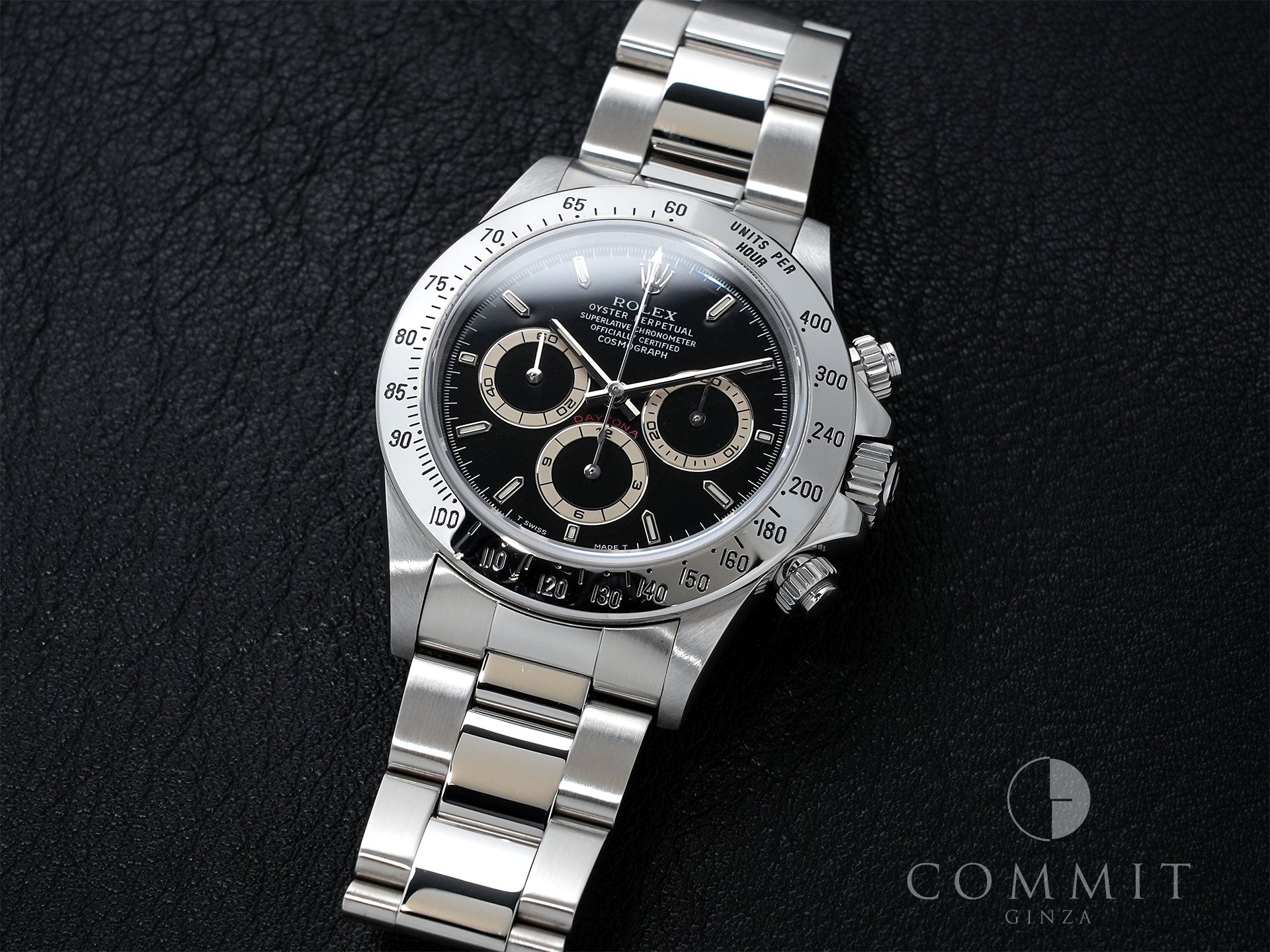 ロレックス デイトナ エルプリメロ Ref.16520 ステンレススチール ブラック文字盤 中古 ssim94o7