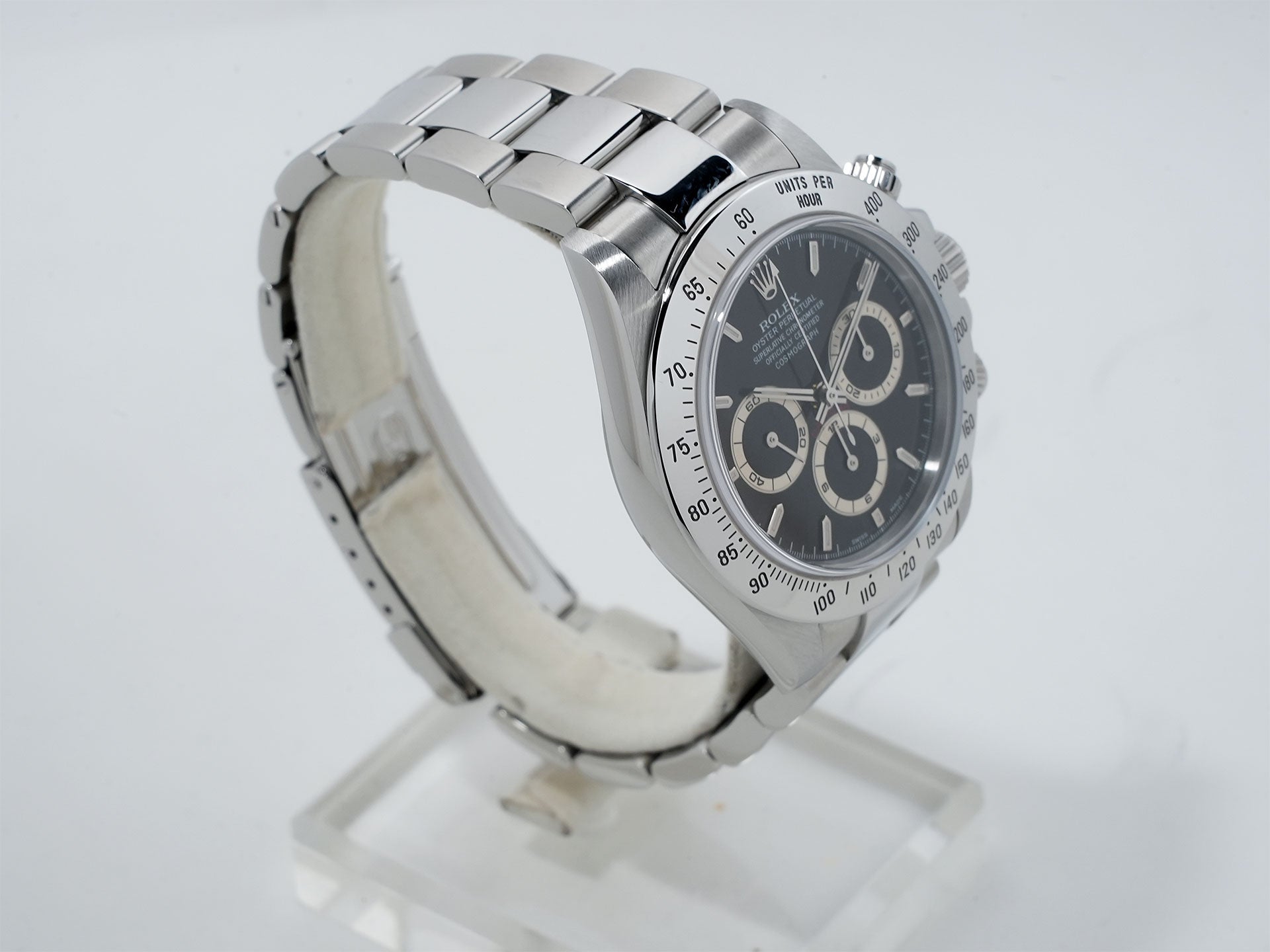 ロレックス デイトナ エルプリメロ Ref.16520 ステンレススチール ブラック文字盤 美中古 pjvogact