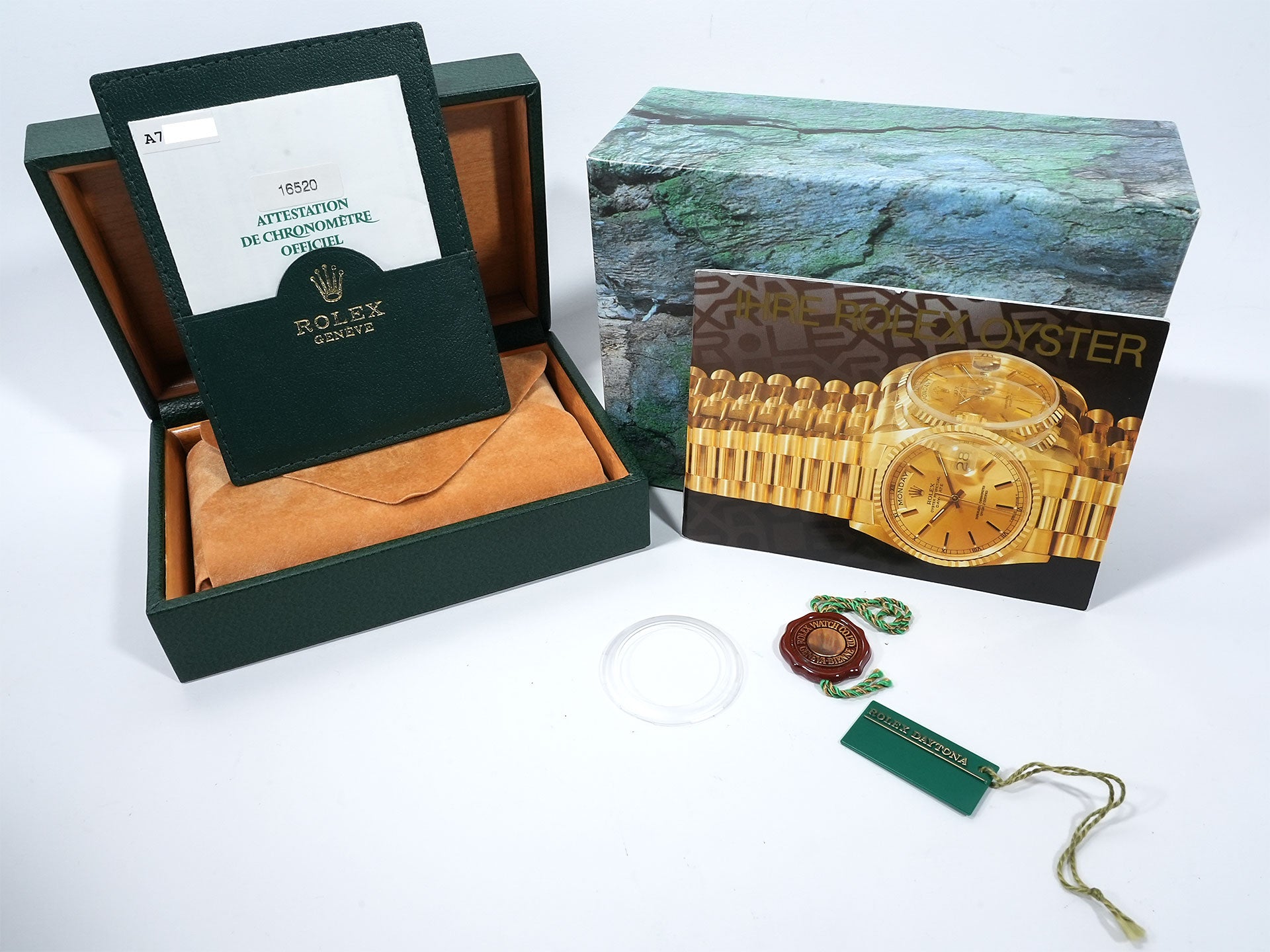 ロレックス デイトナ エルプリメロ Ref.16520 ステンレススチール ブラック文字盤 美中古 pjvogact