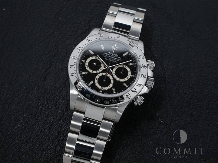 ロレックス デイトナ エルプリメロ Ref.16520 ステンレススチール ブラック文字盤 美中古 pjvogact