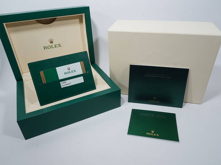 Rolex Daytona Ref. 116508 Yellow Gold Green Dial Excellent Condition mhh7ous4