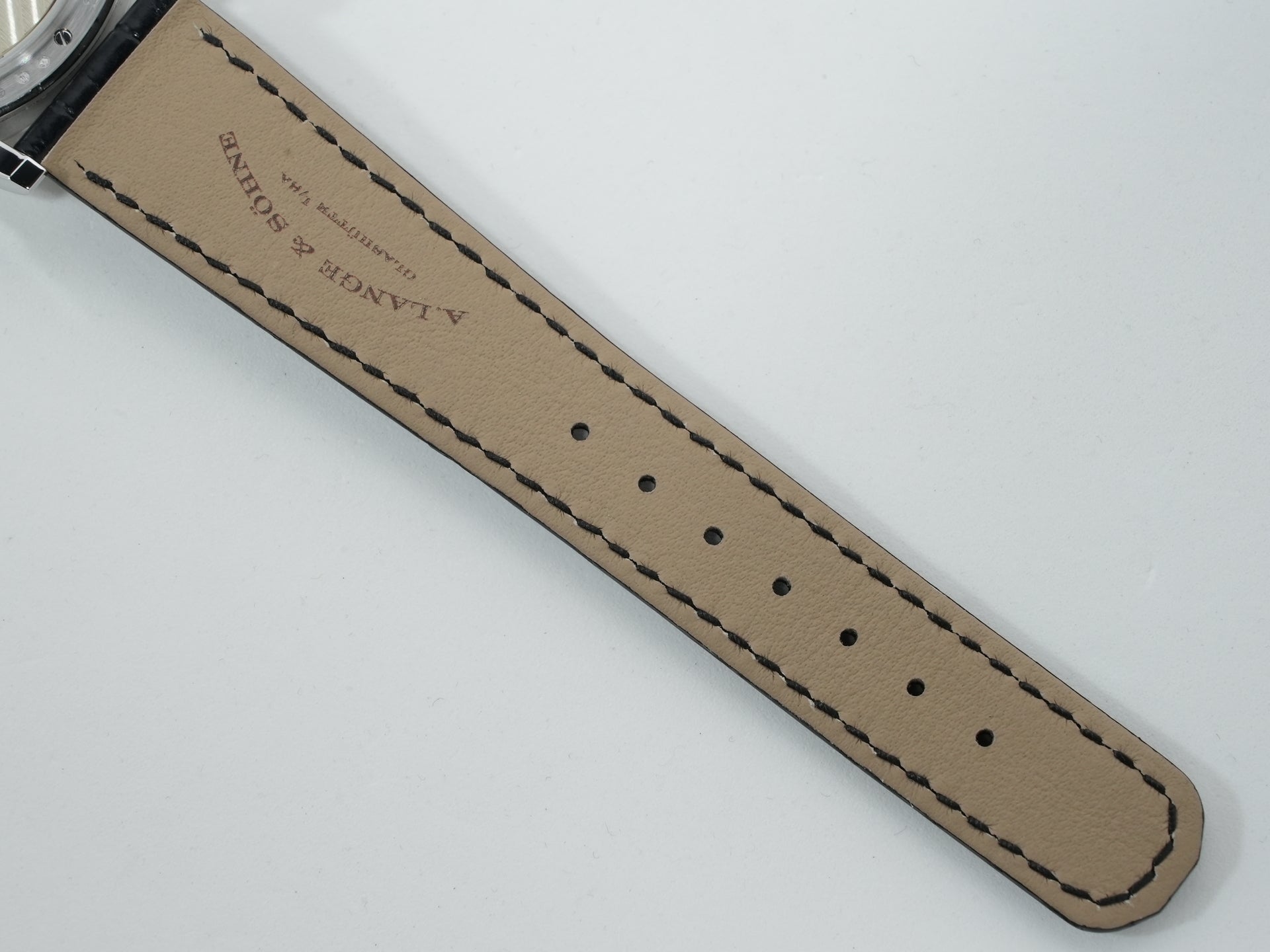 A. Lange &amp; Söhne Lange 1 Ref. 191.062 Platinum Onyx Dial Excellent Condition buwnbsjb